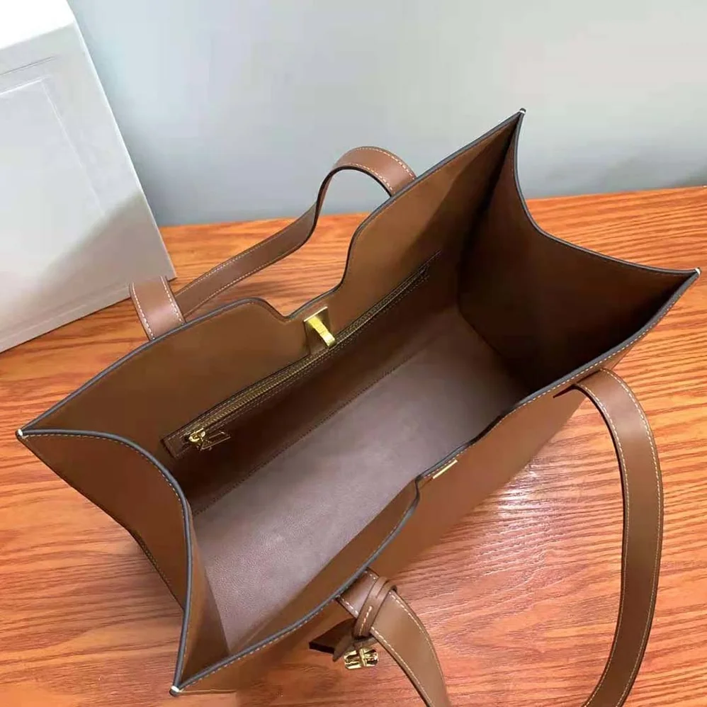 Celine Cabas 16 in Smooth Calfskin for Women in Tan