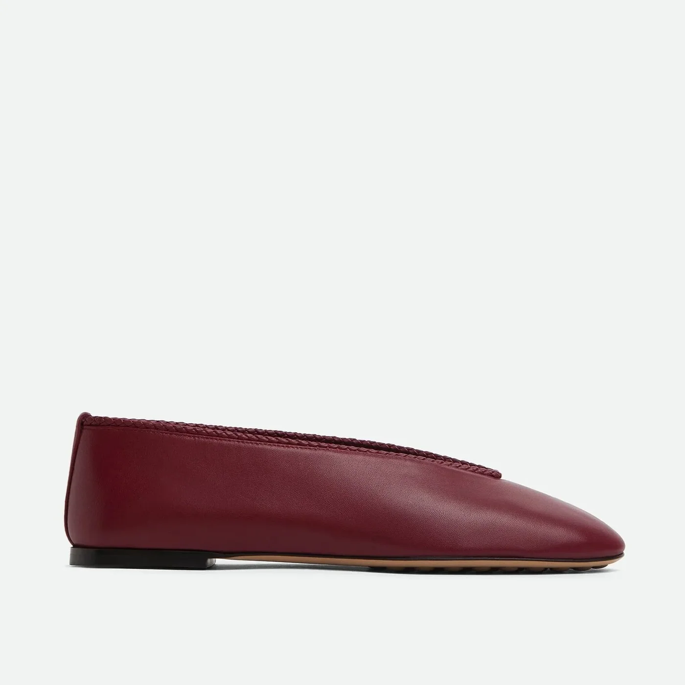 Bottega Veneta Rosa Ballerina Dark Apple Candy