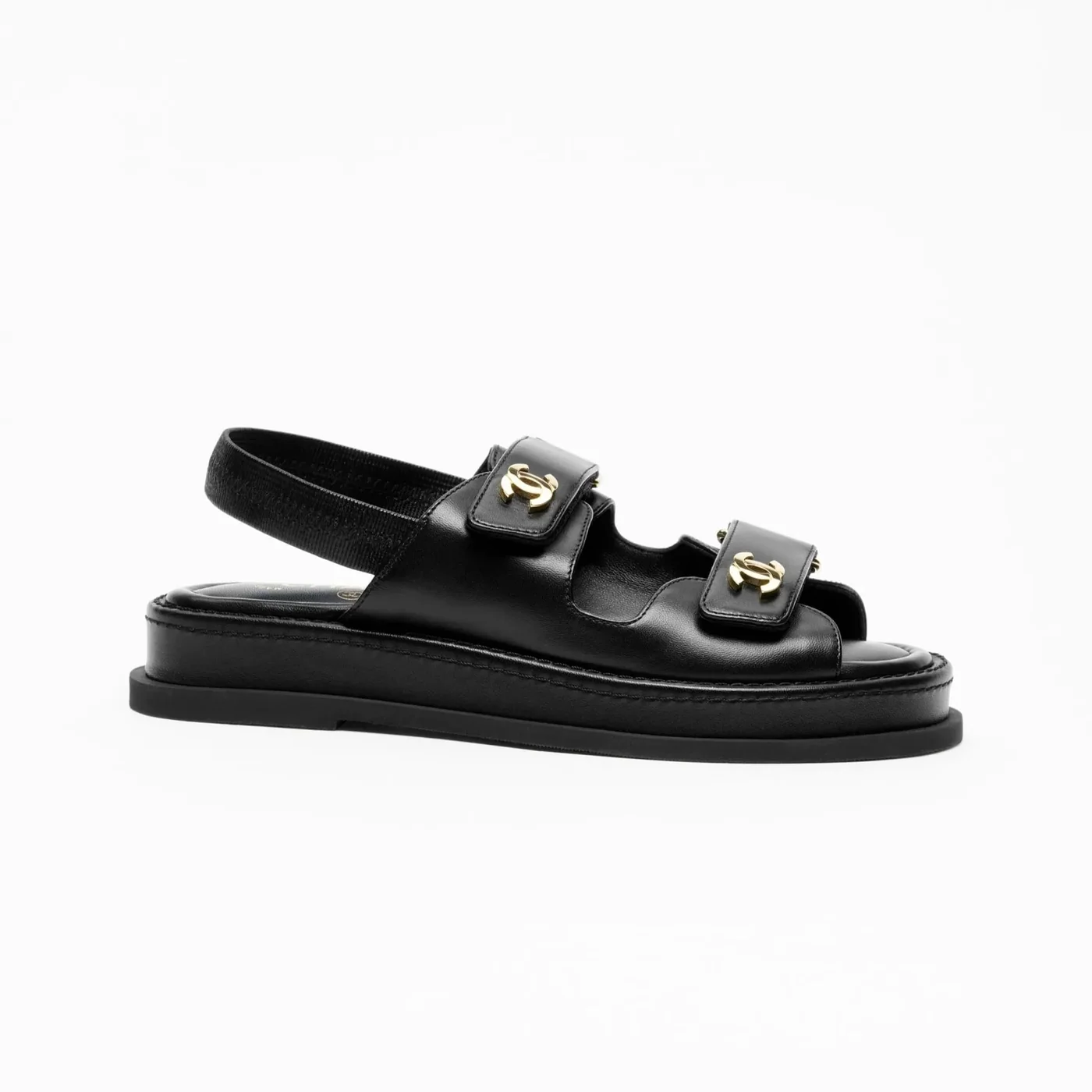 Chanel Sandals Black