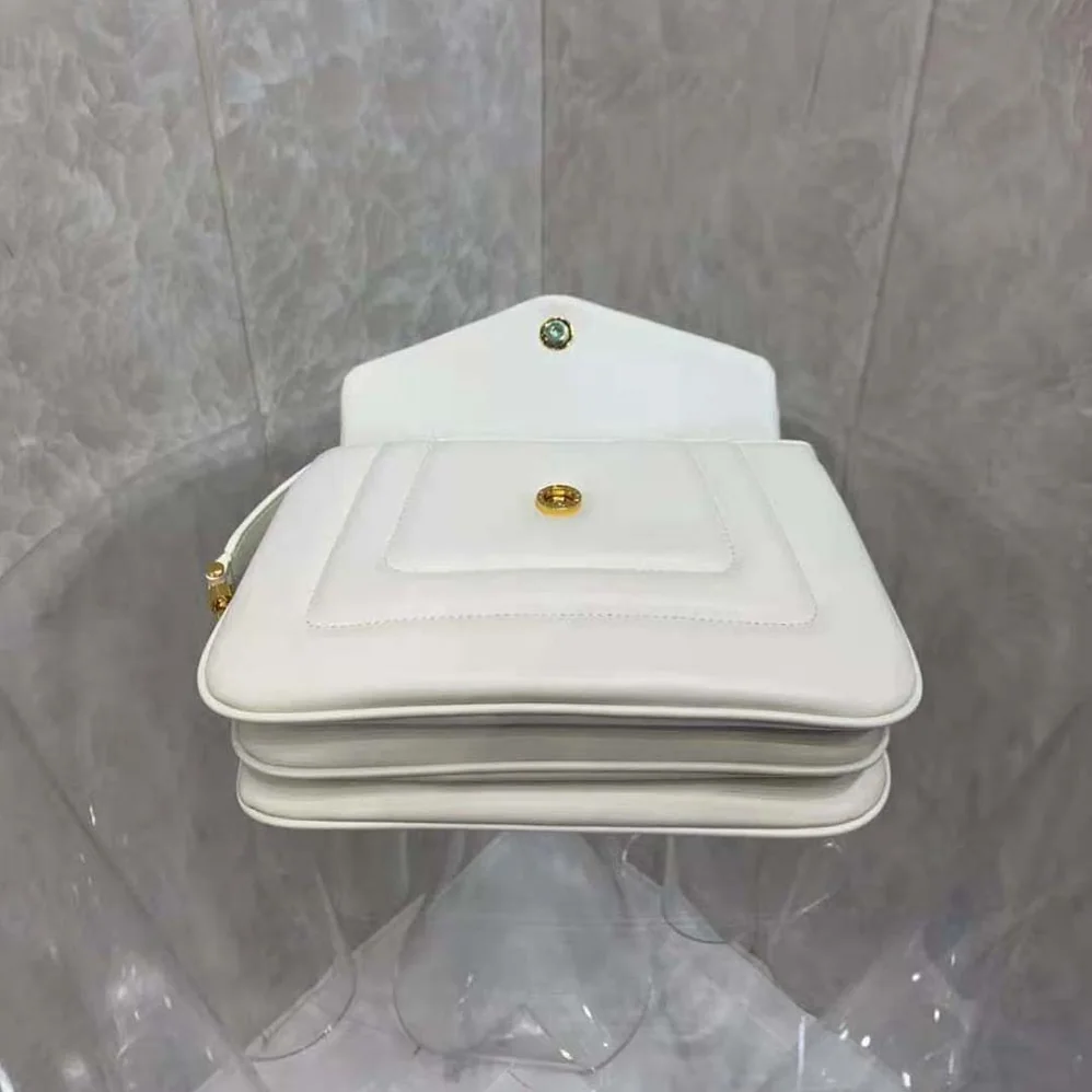 Bvlgari Serpenti Reverse Shoulder Bag for Women in White