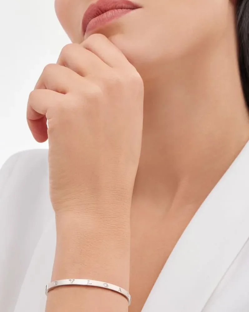Bvlgari B.zero1 Bracelet White Gold