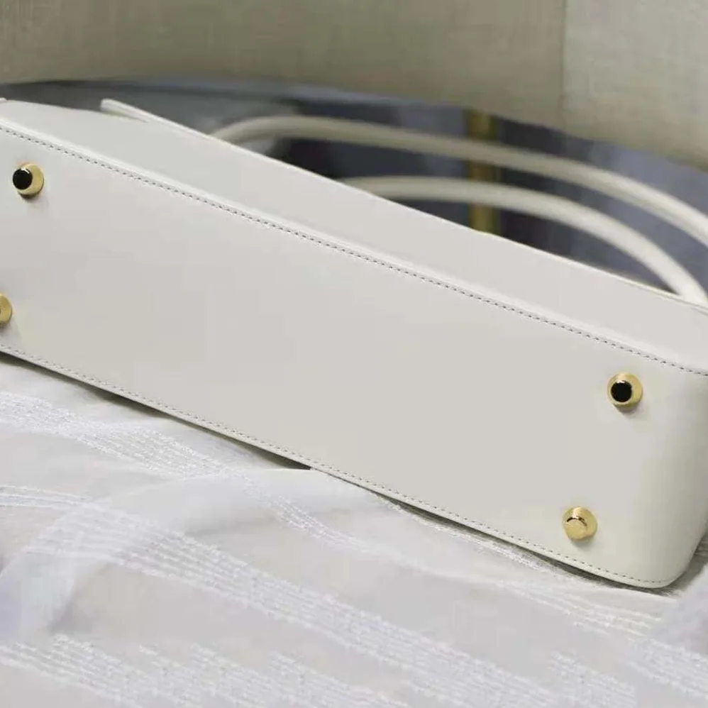 Dior Parisienne Bag Latte Smooth Calfskin for Women in White Dior Parisienne Bag Latte Smooth Calfskin for Women in White