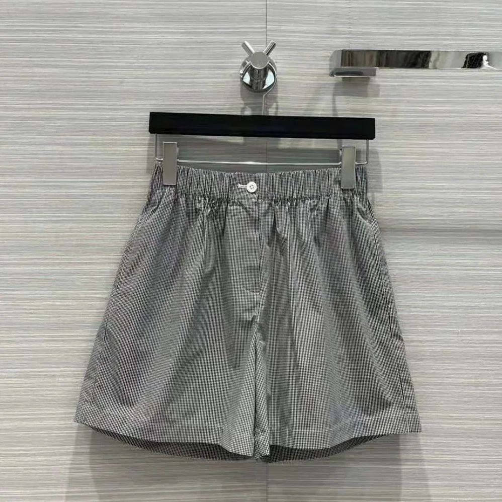 Prada Gingham Check Shorts for Women Prada Gingham Check Shorts for Women