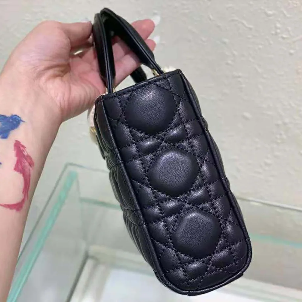 Dior Lady D-Joy Bag Black Cannage Lambskin for Women Dior Lady D-Joy Bag Black Cannage Lambskin for Women