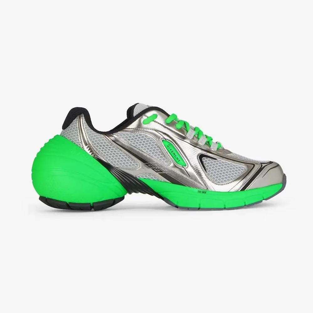 Givenchy TK-MX Runner Sneakers in Mesh for Unisex in Green Givenchy TK-MX Runner Sneakers in Mesh for Unisex in Green