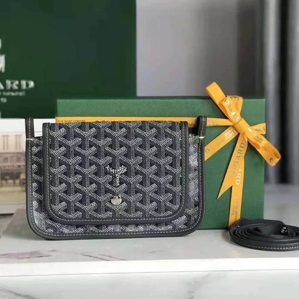 Goyard Plumet Pocket Wallet for Women in Grey