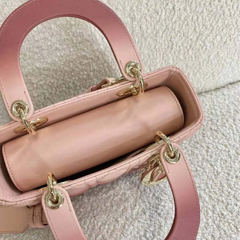 Dior Lady Dior my Abcdior Bag Lndigo Gradient Cannage Lambskin for Women in Pink Dior Lady Dior my Abcdior Bag Lndigo Gradient Cannage Lambskin for Women in Pink