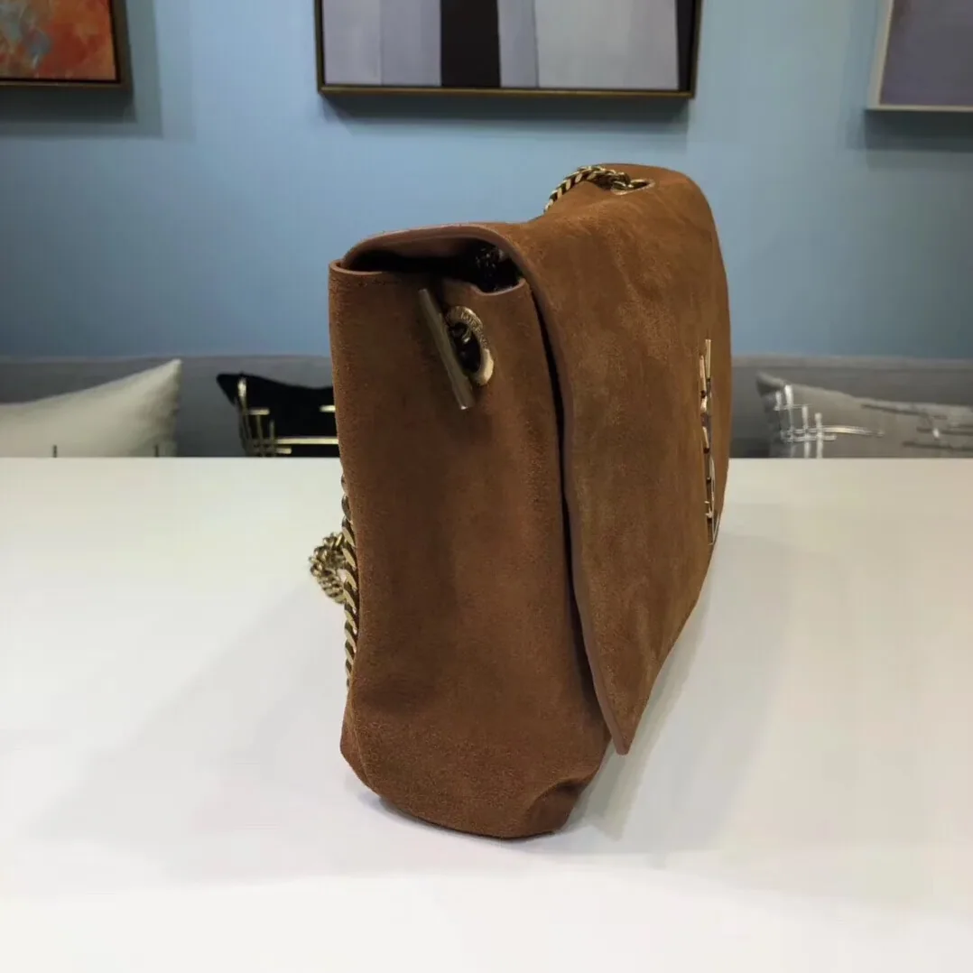 Saint Laurent Kate Medium Reversible Chain Bag Brown in YSL Saint Laurent Kate Medium Reversible Chain Bag Brown in YSL