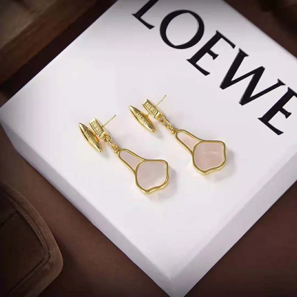 Loewe Calla Earrings in Semi Precious Stones for Women Loewe Calla Earrings in Semi Precious Stones for Women