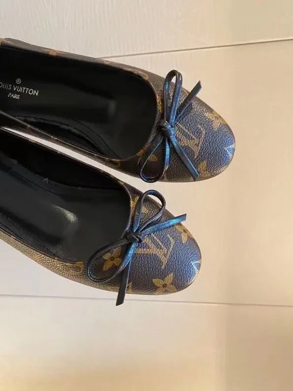 Louis Vuitton Joy Ballerina Brown And Black for Women