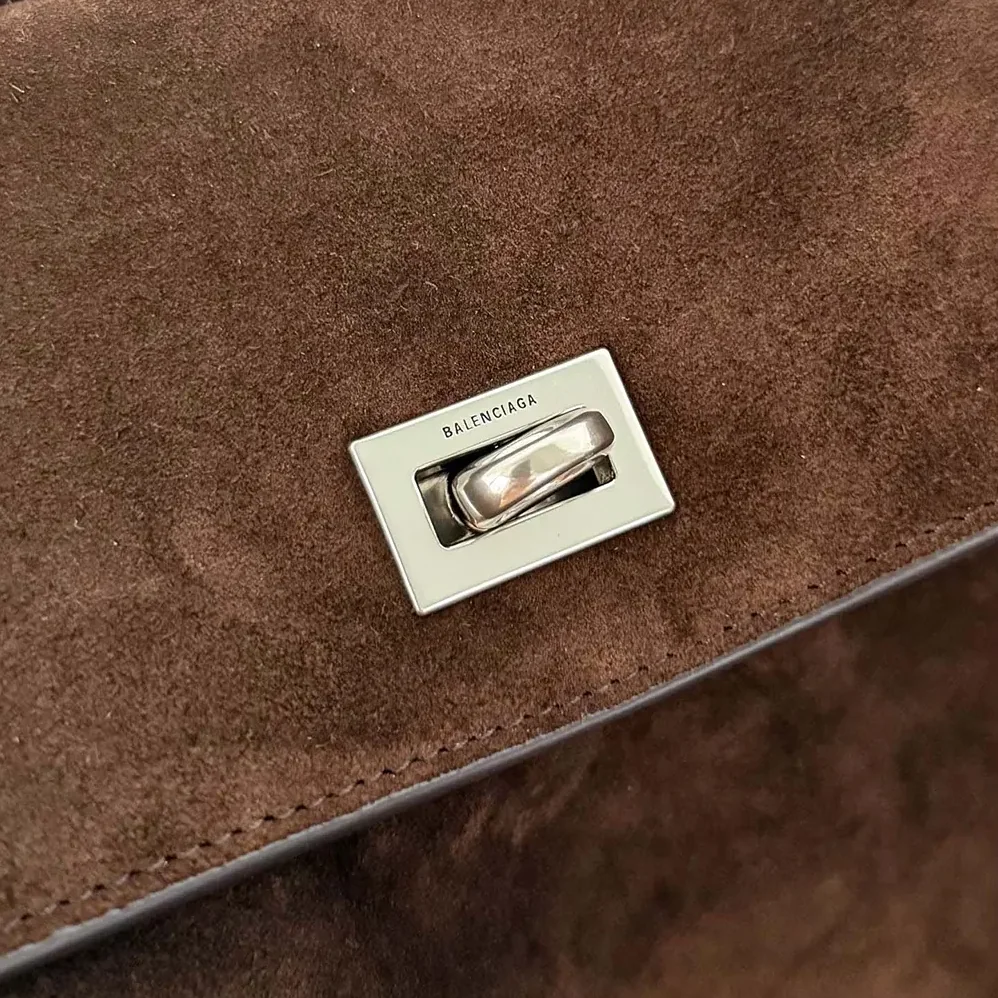 Balenciaga Rodeo Handbag Medium In Light Espresso for Women