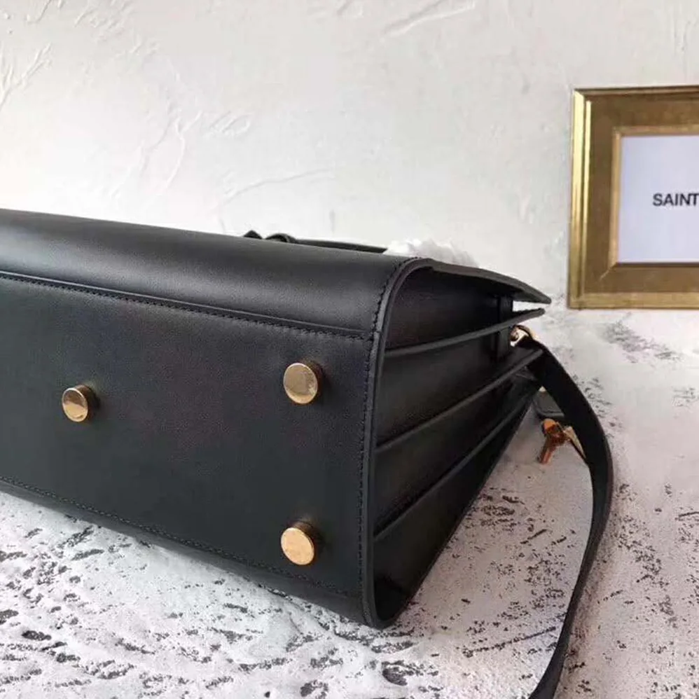 Saint Laurent YSL Classic Sac De Jour Baby Smooth for Women in Black Saint Laurent YSL Classic Sac De Jour Baby Smooth for Women in Black