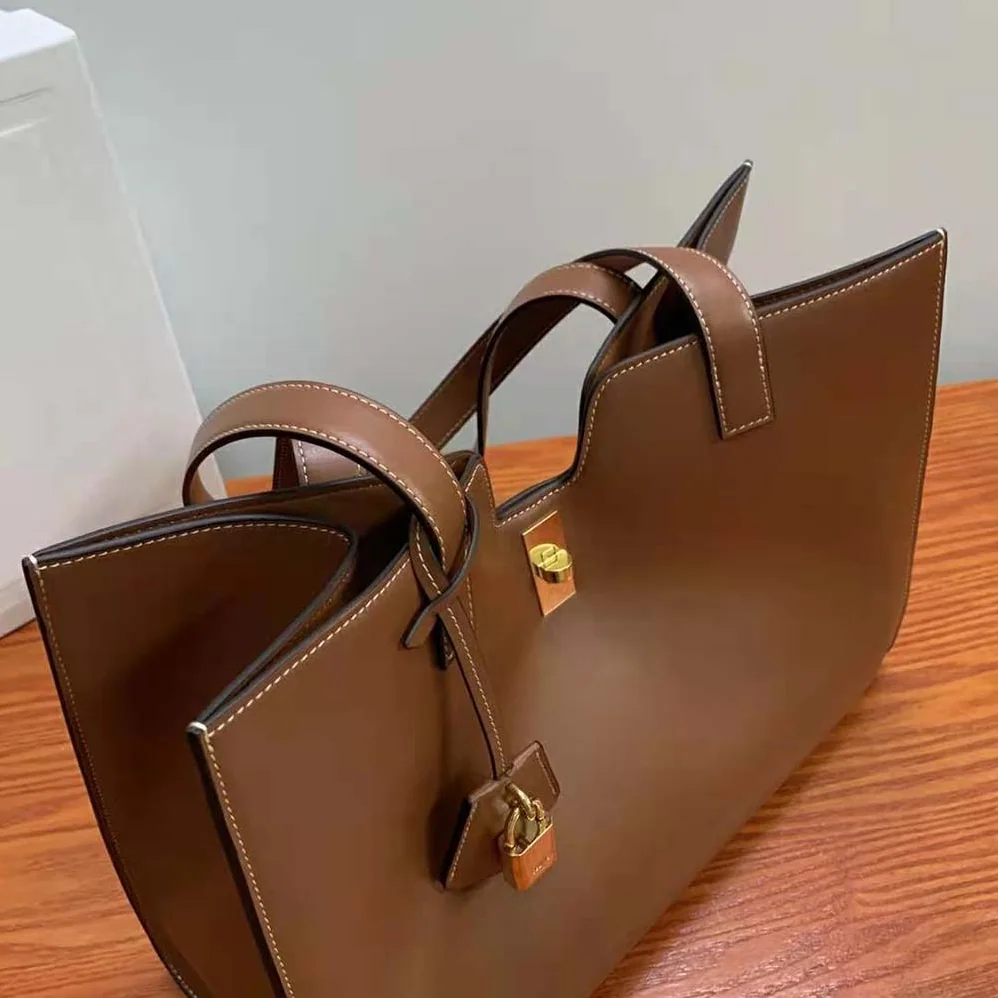 Celine Cabas 16 in Smooth Calfskin for Women in Tan