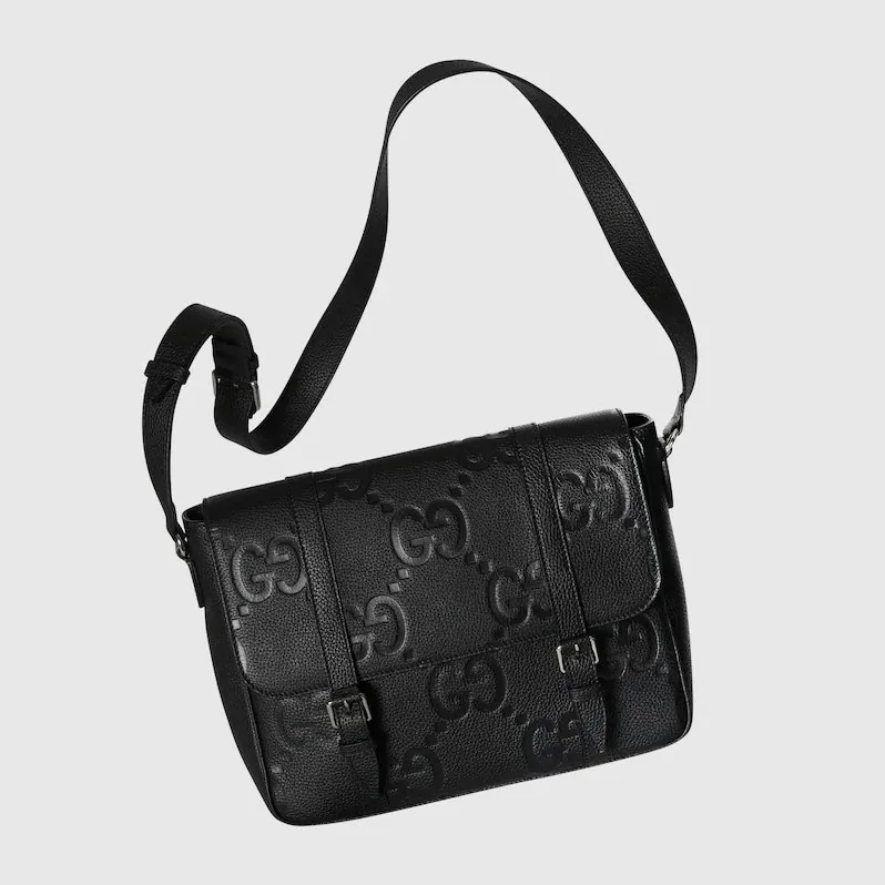 Gucci GG Jumbo Medium Messeger Bag Black /
