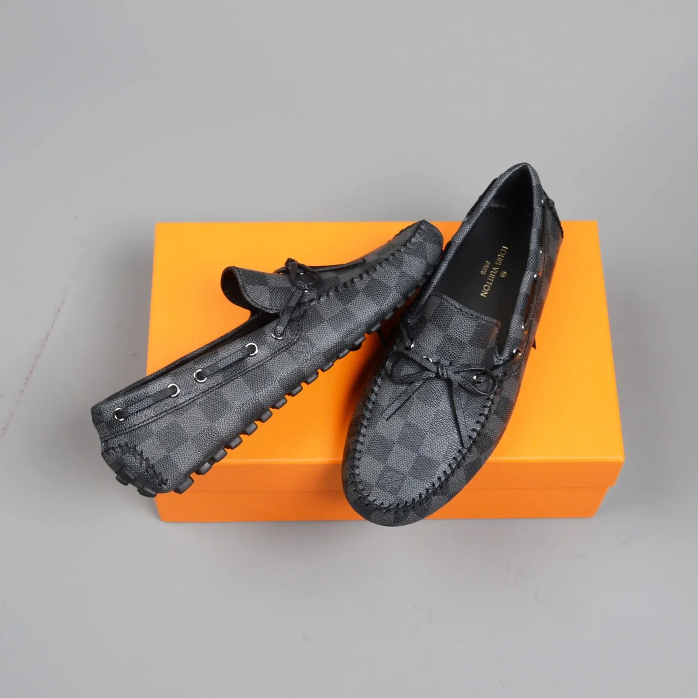 Louis Vuitton Driver Moccasin Black Virgil Abloh Louis Vuitton Driver Moccasin Black Virgil Abloh