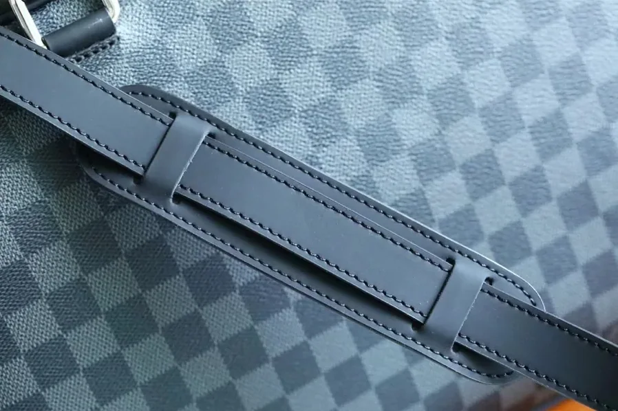 Porte Documents Jour Damier Gray /