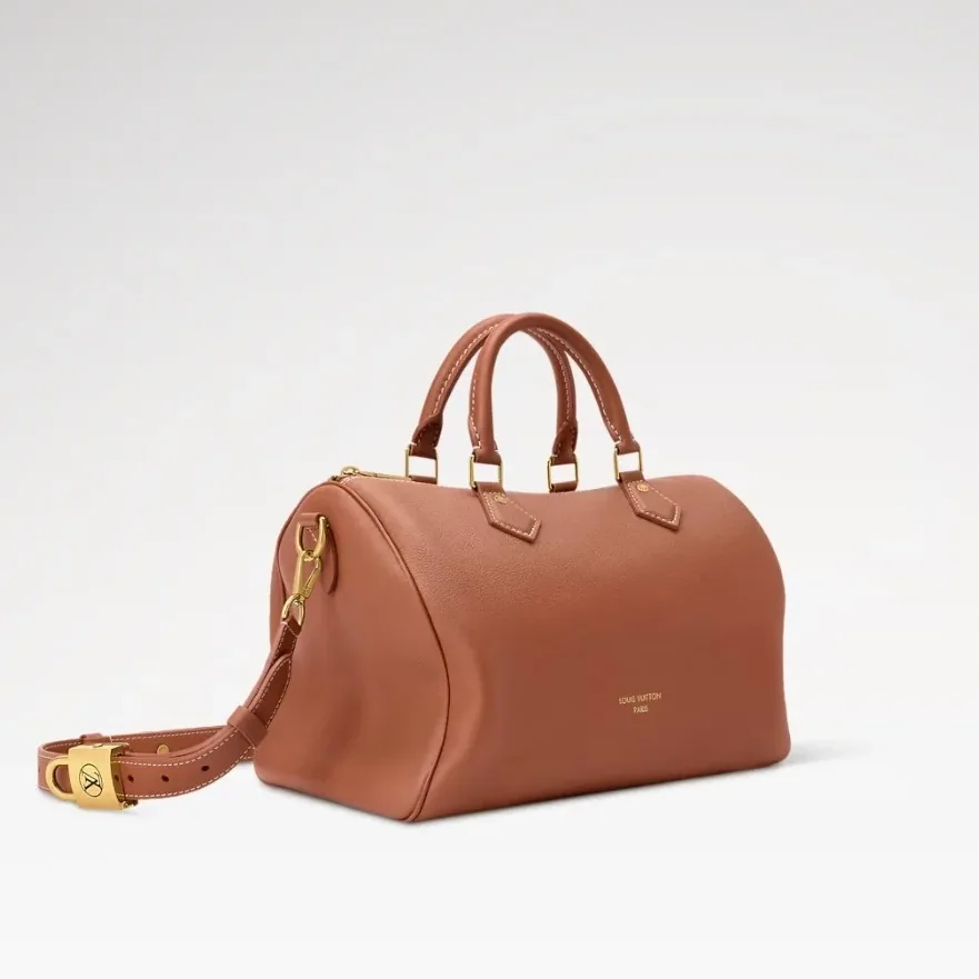 Louis Vuitton Speedy Soft 30 Low Key Cognac /