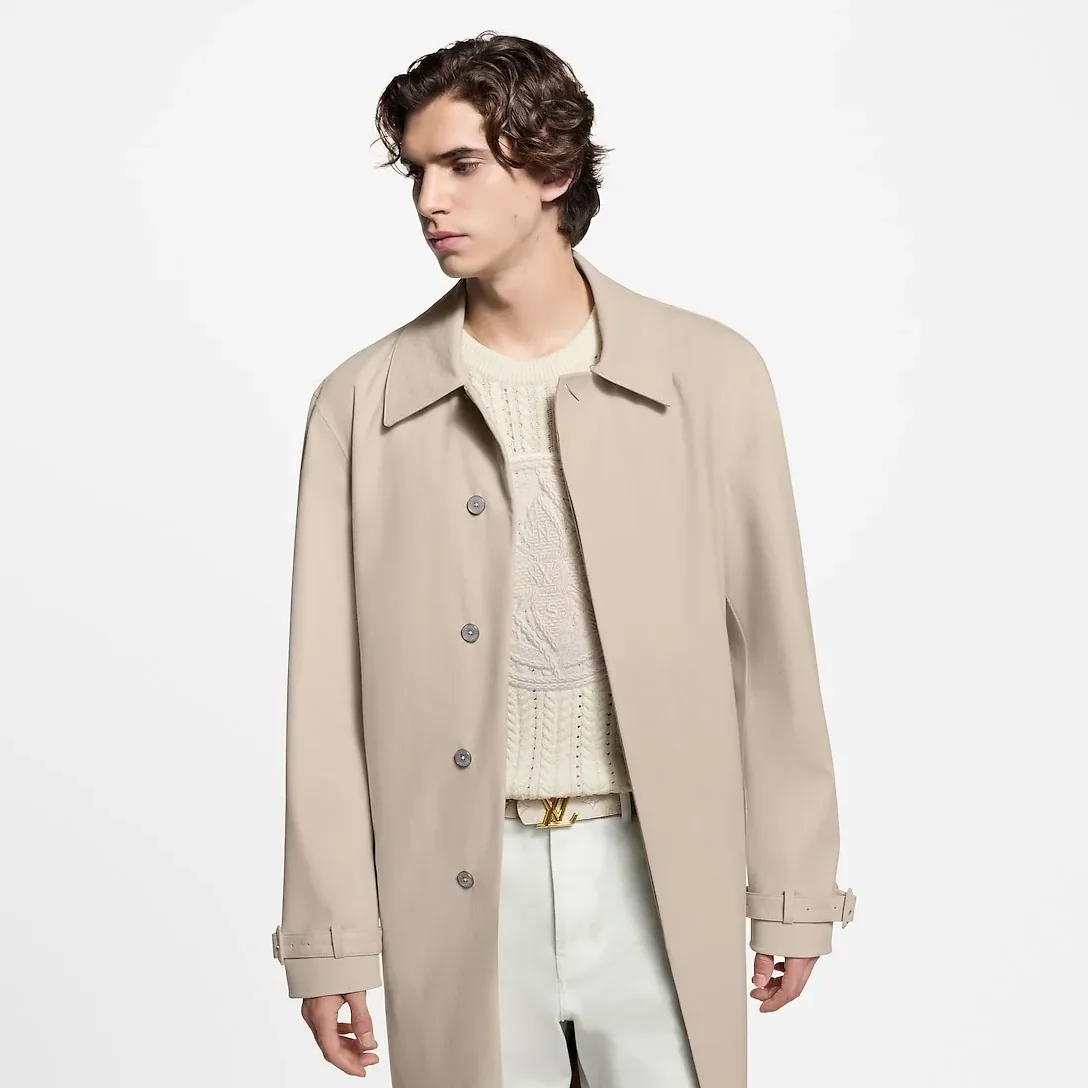 Louis Vuitton LV Dimension Reversible Belt Beige