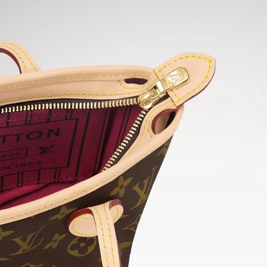 Louis Vuitton Neverfull BB Tote Bag in Pink Peony Gold Hardware