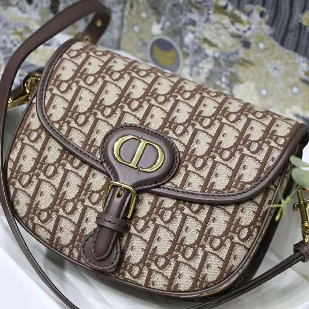 Dior Medium Dior Bobby Bag Brown Dior Oblique Jacquard for Women Dior Medium Dior Bobby Bag Brown Dior Oblique Jacquard for Women