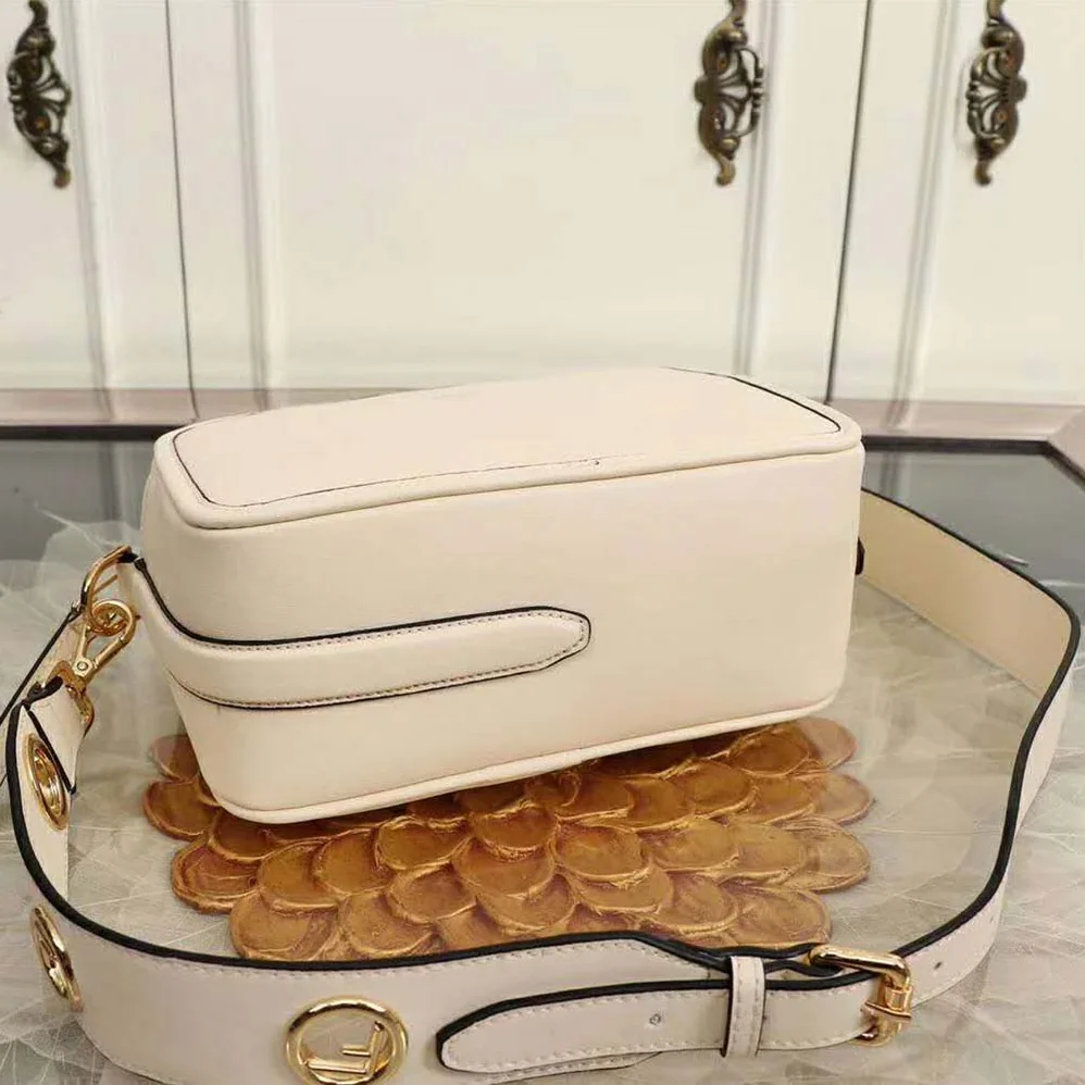 Fendi Camera Case Leather Bag for Women in Sandy Fendi Camera Case Leather Bag for Women in Sandy