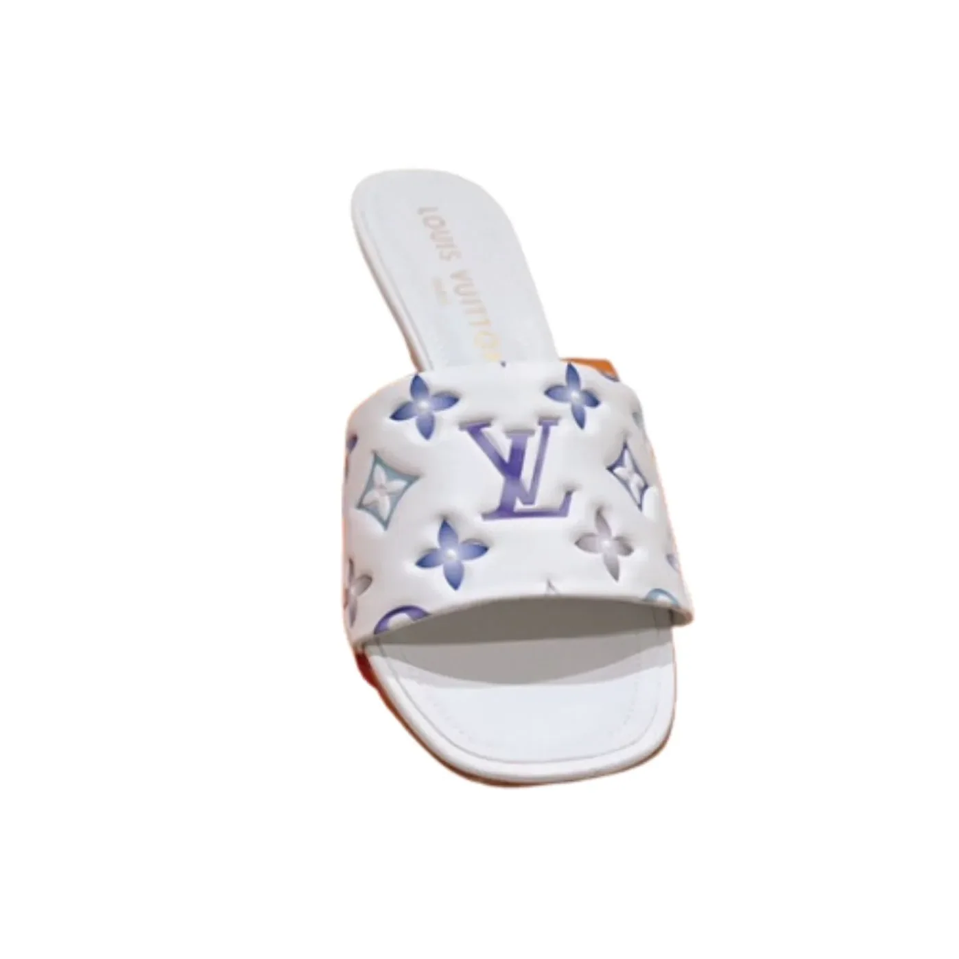Louis Vuitton Revival Mule White Louis Vuitton Revival Mule White