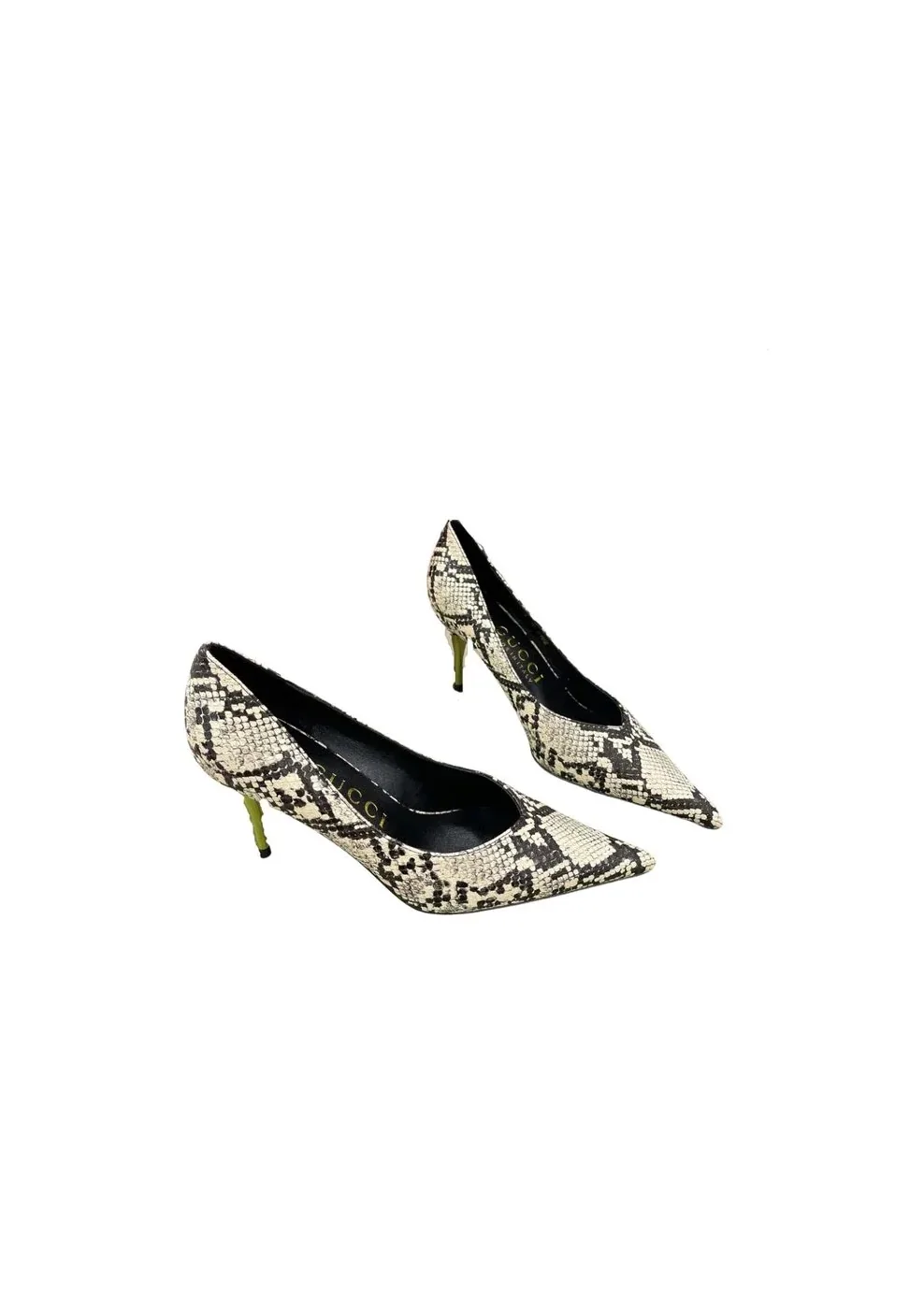 Gucci High in Heel Pump Grey Gucci High in Heel Pump Grey
