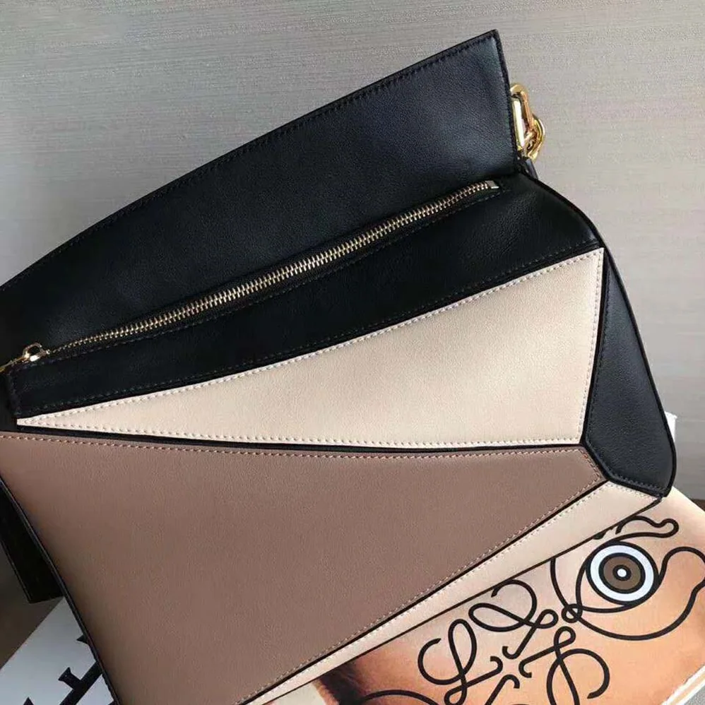 Loewe Puzzle Bag Amber for Women in Light Oat Loewe Puzzle Bag Amber for Women in Light Oat