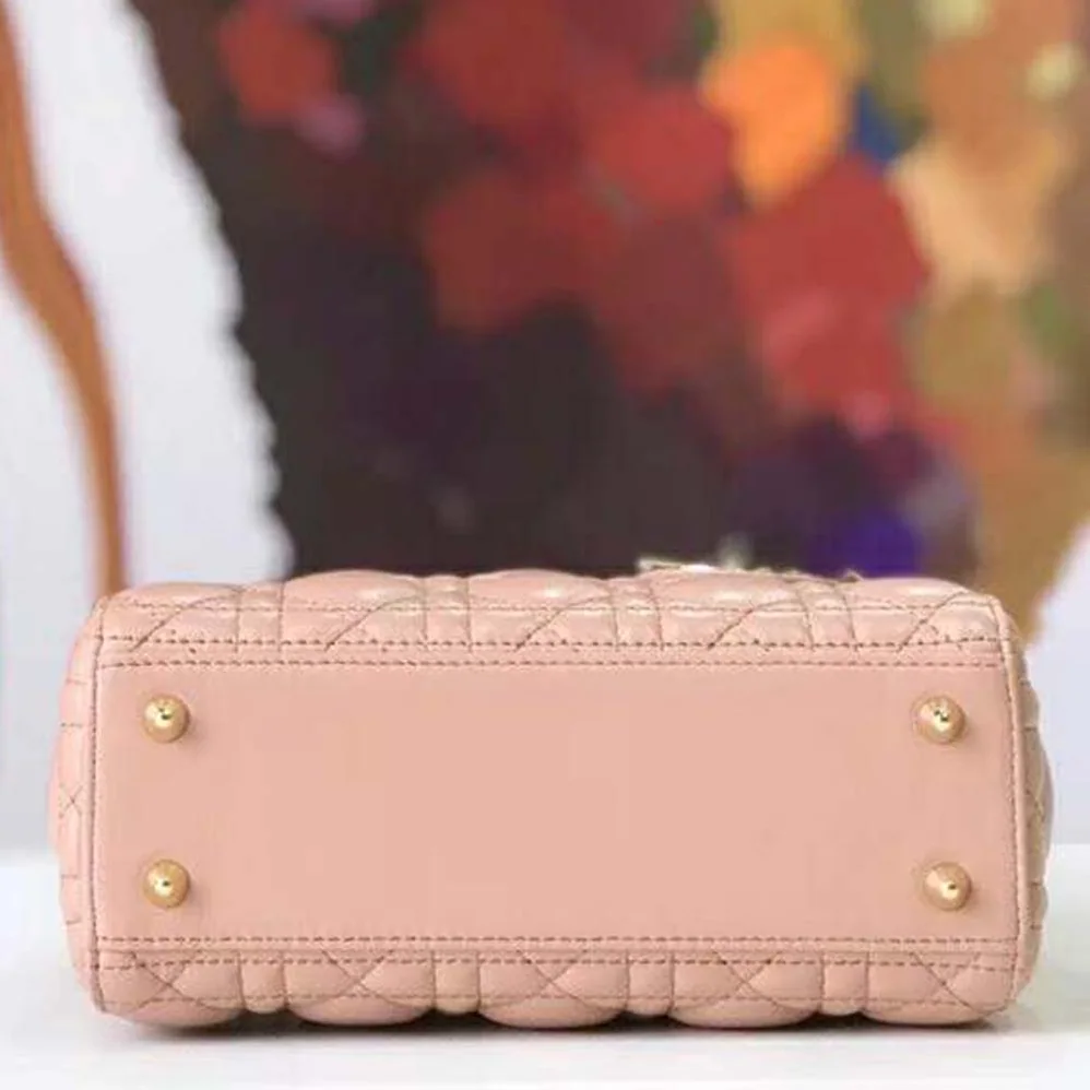 Dior MY ABCDIOR Lambskin Personalize Bag for Women in Pink