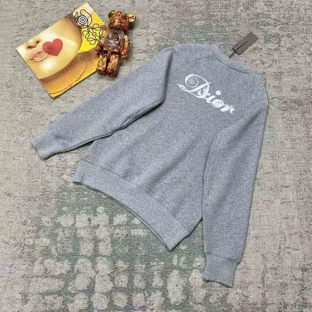 Dior Kenny Scharf Sweatshirt Gray Cotton Fleece for Women
