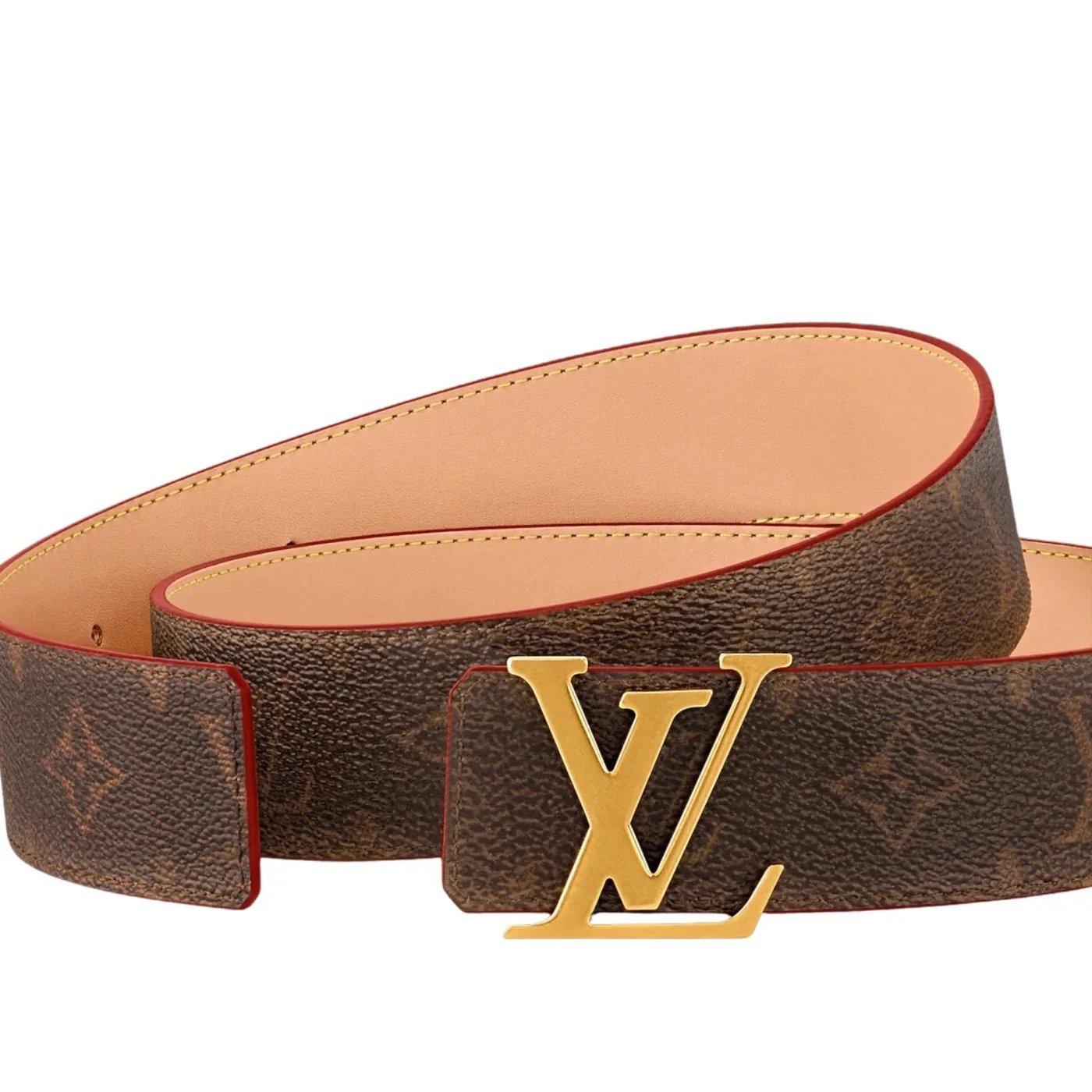 Louis Vuitton LV Initiales Reversible Belt Brown Louis Vuitton LV Initiales Reversible Belt Brown