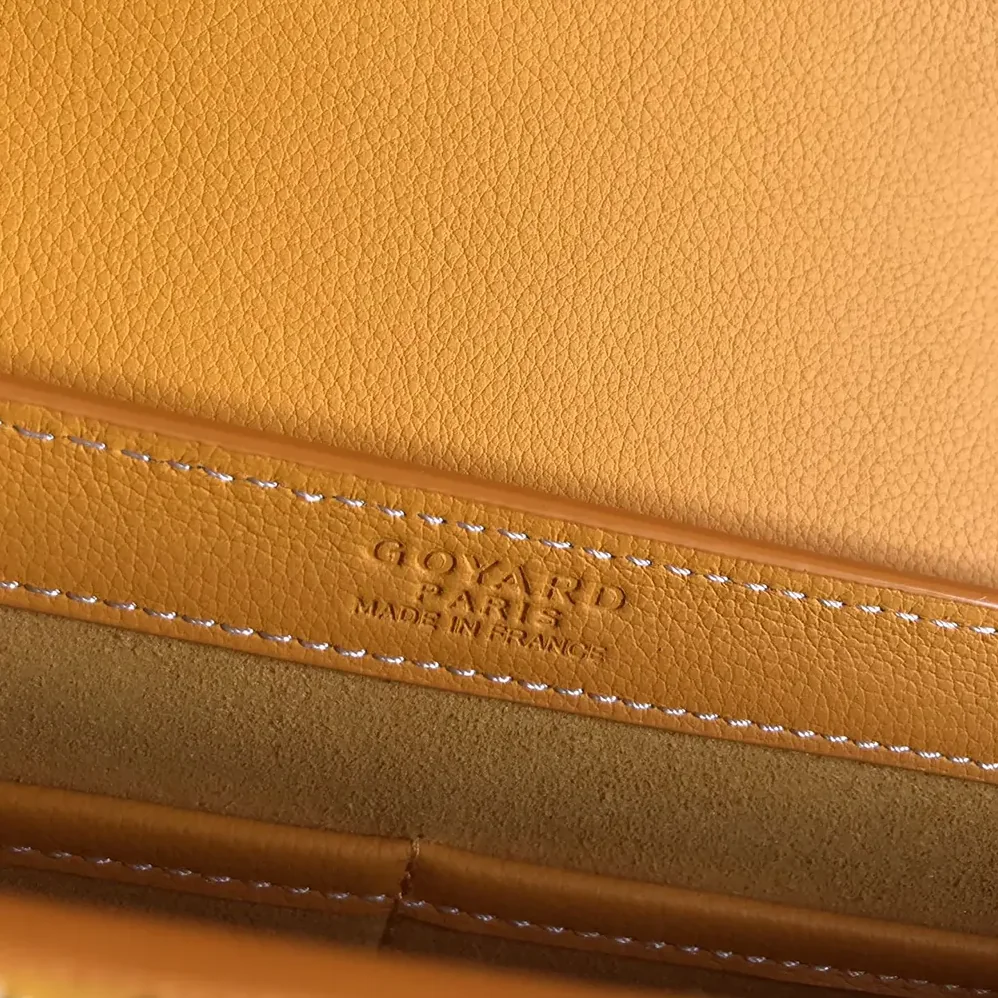 Goyard 233 Bag for Unisex in Yellow