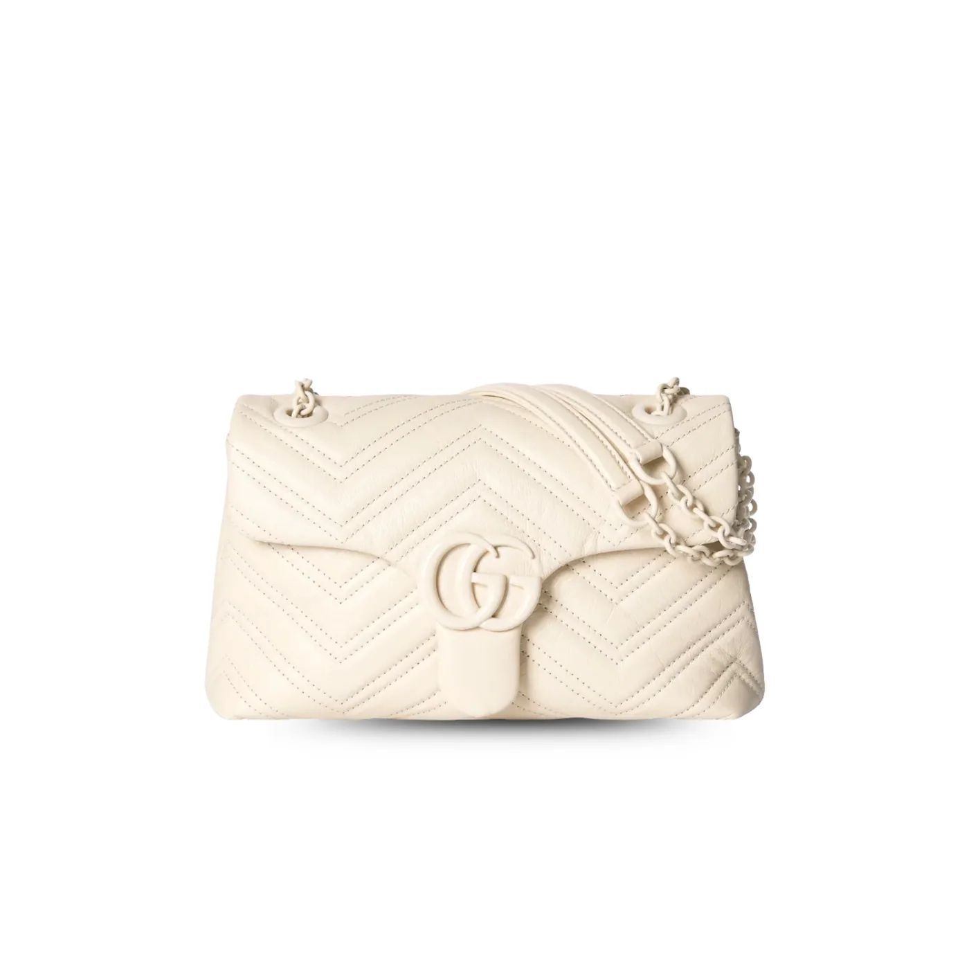 Gucci Marmont Small Shoulder Bag in Ivory Light White Hardware Gucci Marmont Small Shoulder Bag in Ivory Light White Hardware