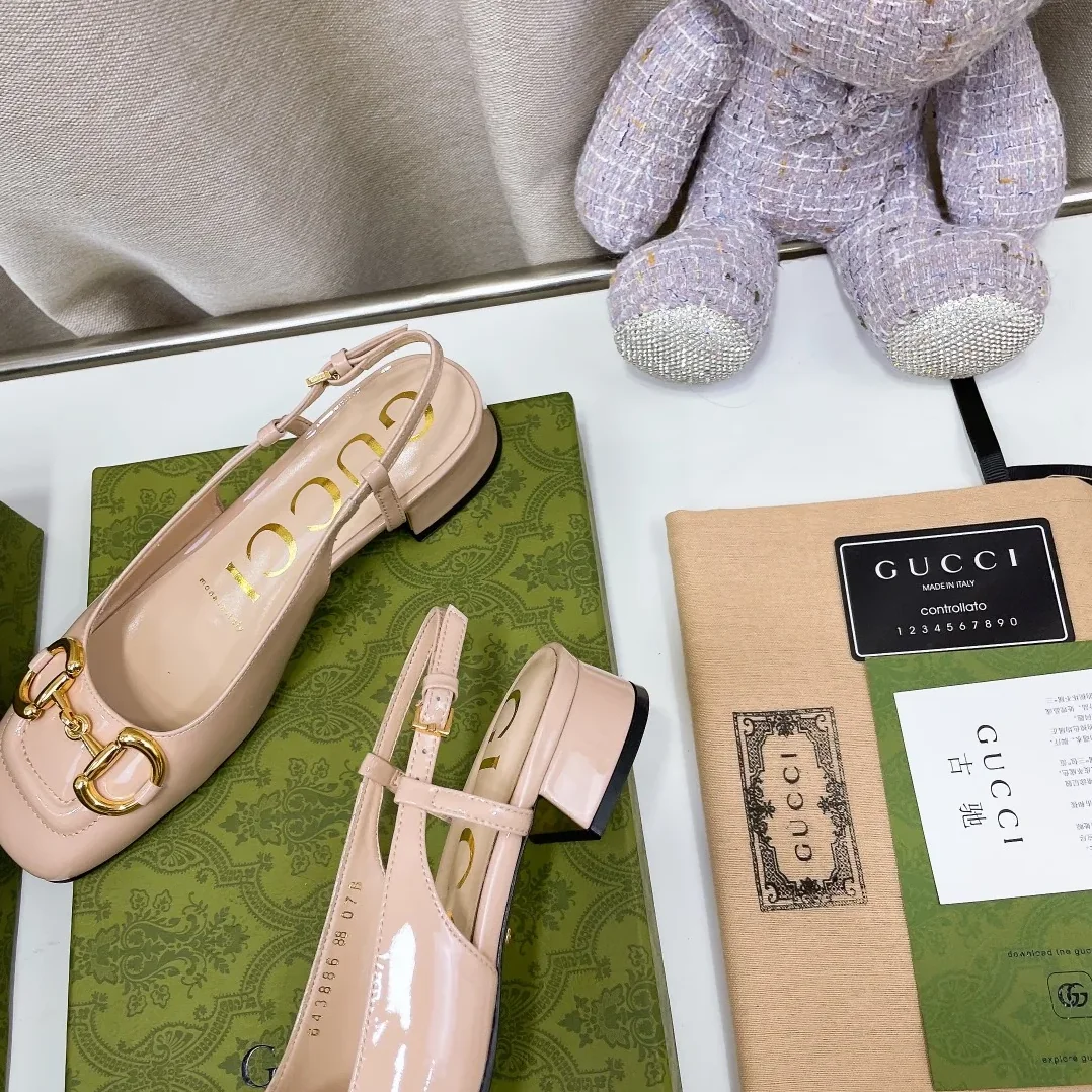 Gucci Slingback With Horsebit Pink for Women