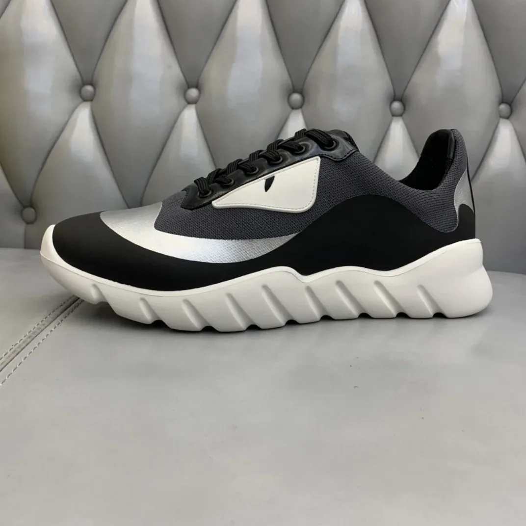 Fendi Force Low Tops Sneakers Grey