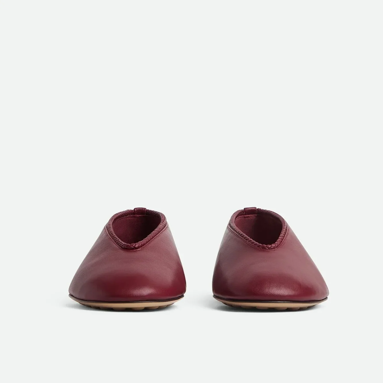 Bottega Veneta Rosa Ballerina Dark Apple Candy