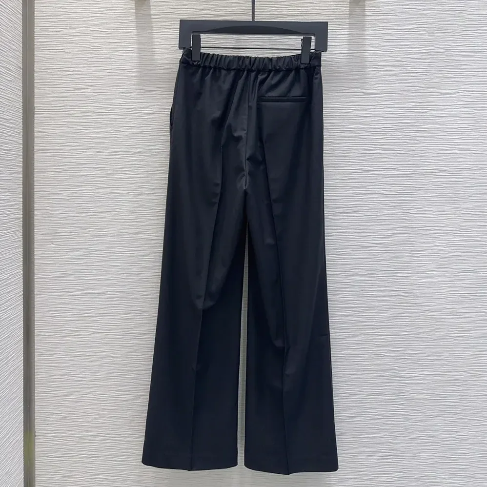 Loewe Trousers in Wool for Women in Black