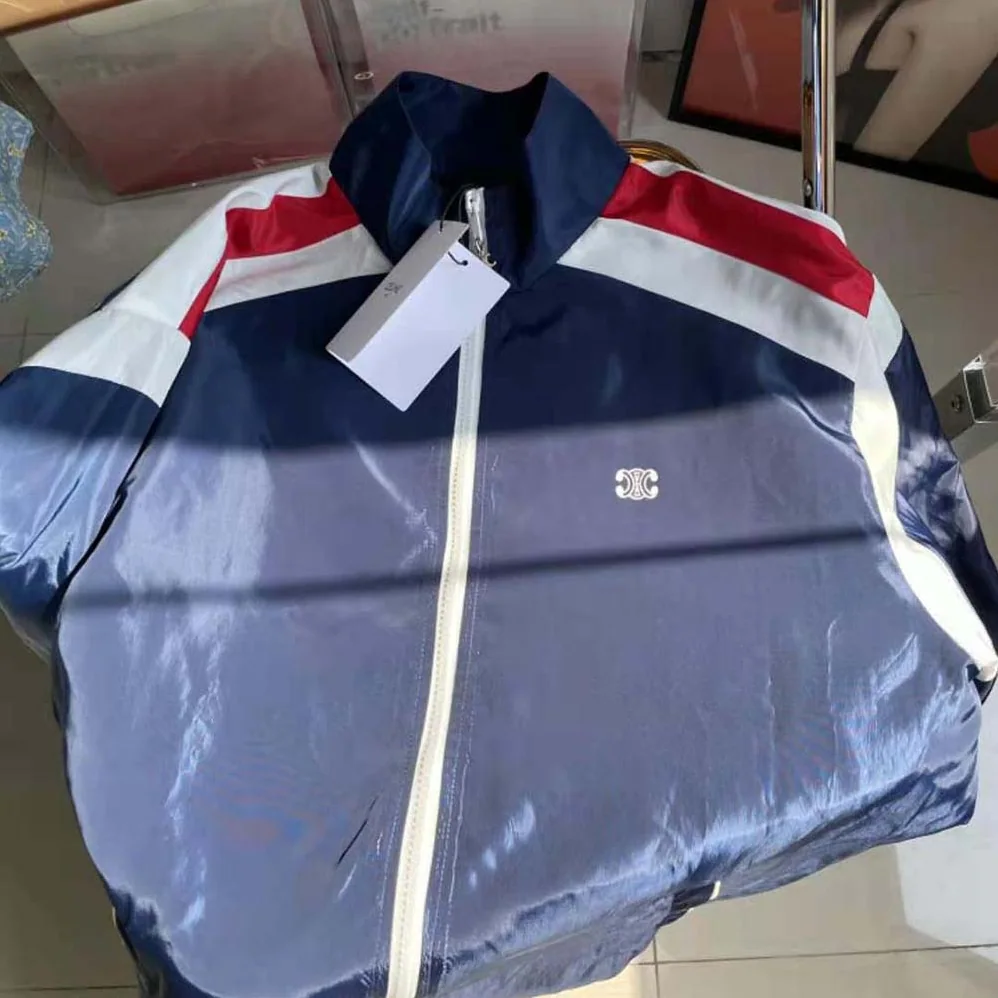 Celine Windbreaker in Lightweight Nylon for Women Celine Windbreaker in Lightweight Nylon for Women