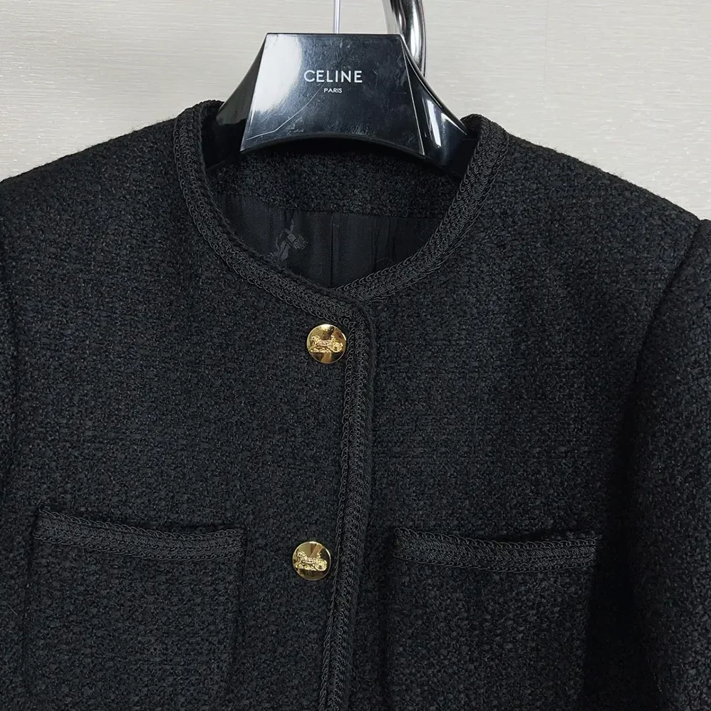 Celine Chasseur Jacket in Bboucle Tweed for Women