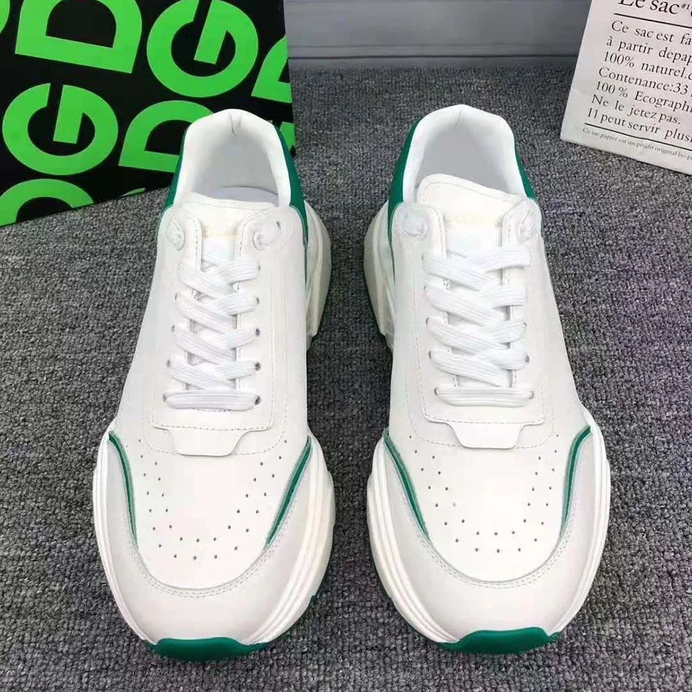 Dolce Gabbana D&G Daymaster Sneakers in Nappa Calfskin for Men in Green Dolce Gabbana D&G Daymaster Sneakers in Nappa Calfskin for Men in Green