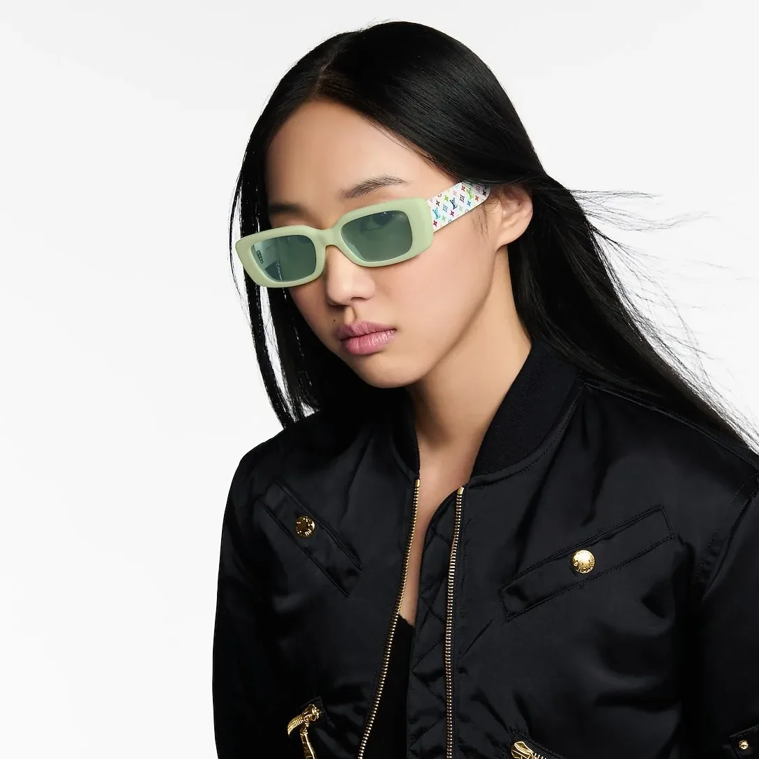 Louis Vuitton LV x TM Multigram Cat Eye Sunglasses Green