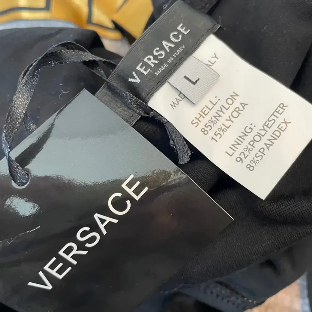 Versace Greca Border One-piece Swimsuit for Women in Black Versace Greca Border One-piece Swimsuit for Women in Black