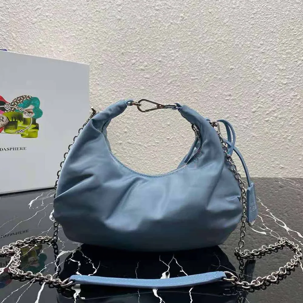 Prada Re-Edition 2006 Nylon Bag for Women in Blue