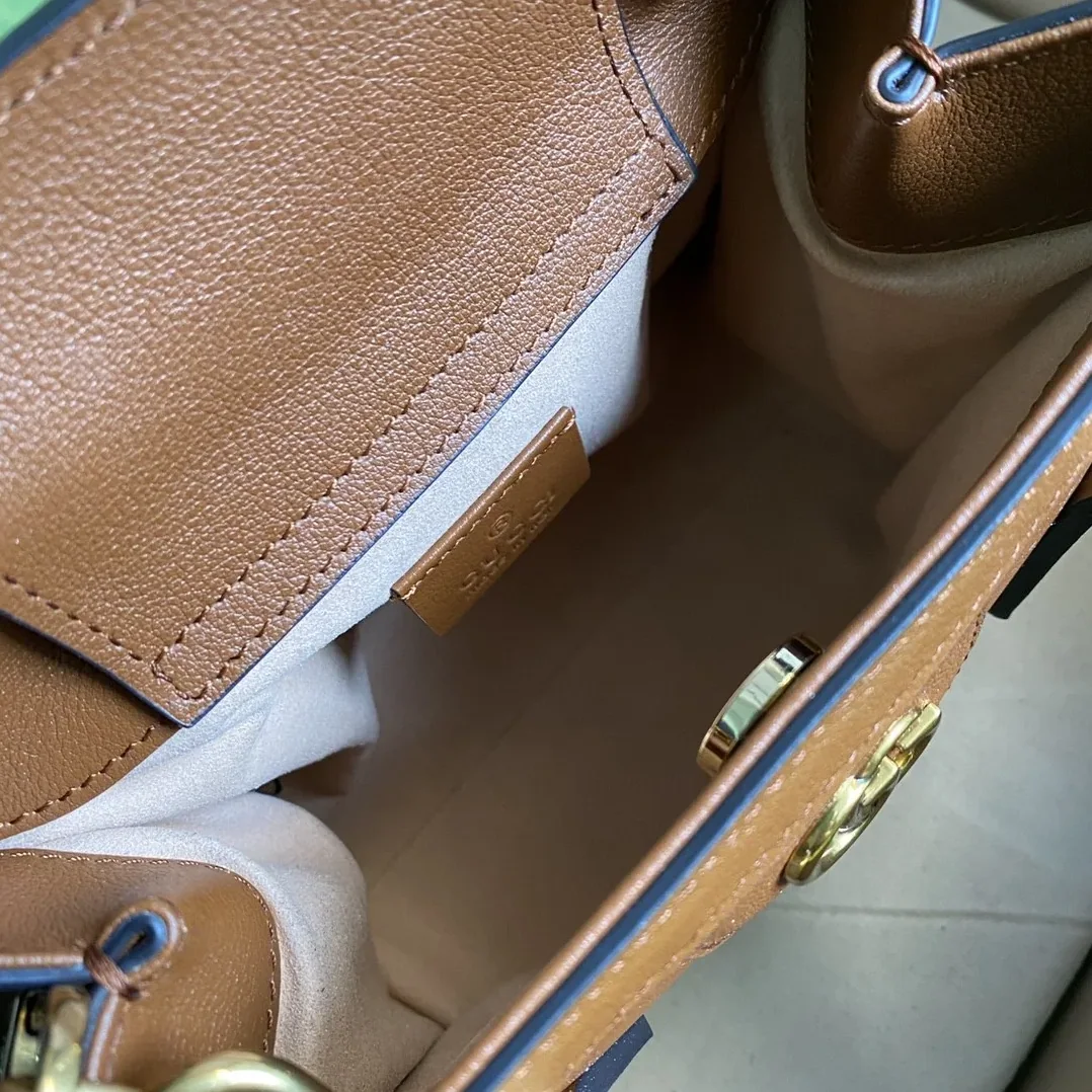 Gucci Diana Mini Tote Bag Brown / GG Gucci Diana Mini Tote Bag Brown / GG
