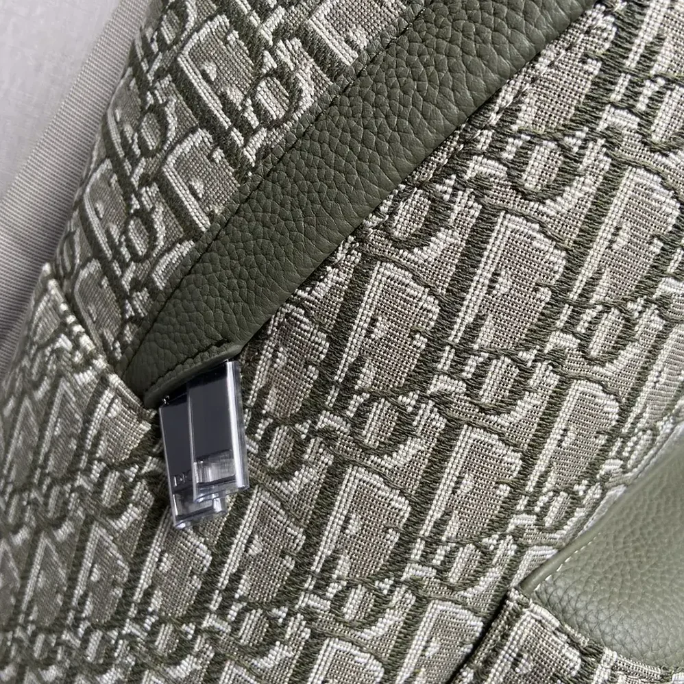 Dior Rider Backpack Khaki Dior Oblique Jacquard for Men Dior Rider Backpack Khaki Dior Oblique Jacquard for Men