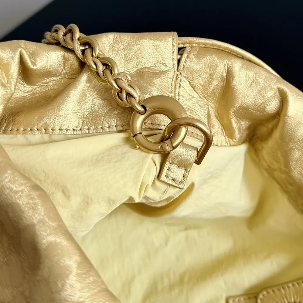 Bottega Veneta Dustbag Notte for Women in Gold