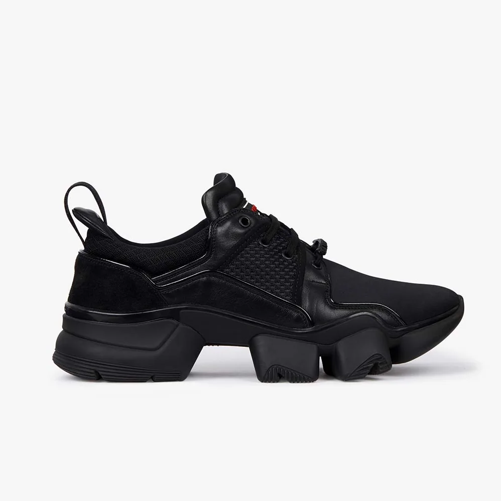 Givenchy Shoes Jaw Low Sneakers in Neoprene and Leather for Unisex in Black Givenchy Shoes Jaw Low Sneakers in Neoprene and Leather for Unisex in Black