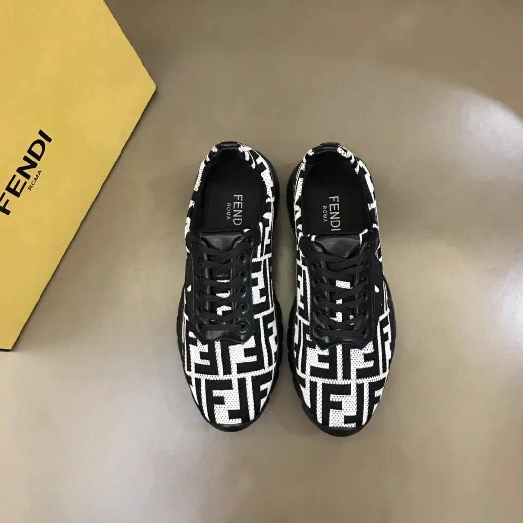 Fendi Force White Sneakers Fendi Force White Sneakers