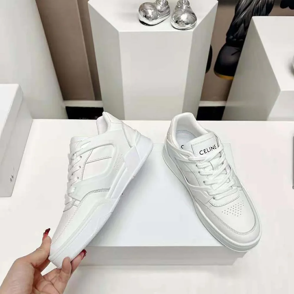 Celine CT-07 Celine Trainer Low Lace for Men in up Sneaker in Calfskin