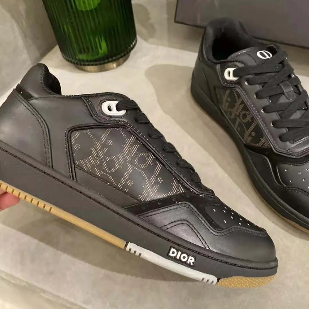 Dior World Tour B27 Low-Top Sneaker for Men in Black Dior World Tour B27 Low-Top Sneaker for Men in Black